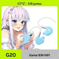 EPZ G20 Wired Earphones HIFI Music IEM In Ear Headphones Gaming Headset Type C 1.8MM/3.5MM Earphone 