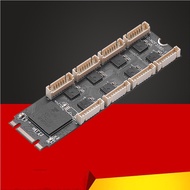 NEW M.2 to 8 Port RS232 Serial Card M2 B+M Key to 8 Ports Serial RS232 Expansion Card Riser Card COM