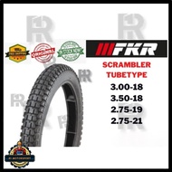 [FKR] SCRAMBLER Tubetype Tyre Tayar 300-18 350-18 275-19 275-21