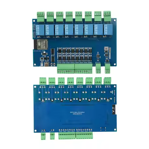 DC 9-24V 4-Channel/8-Channel ESP32 RS485 Modbus Wifi Bluetooth Relay Optocoupler Isolation Module Ty