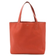 愛馬仕 Double Sens 36 手提包/單肩包，雙面可用，Taurillon Clemence 皮革，紫紅色，□Q 印章