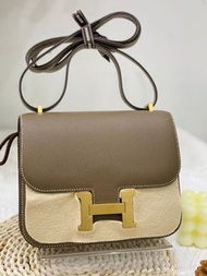 Hermes mini Constance 大象灰 / 金扣 /