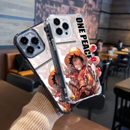 Anime O-One Piece Luffy Zoro Chopper Clear Soft Phone Case for OPPO Reno 12 12F 11 11F 10 8 8t 8z 7 