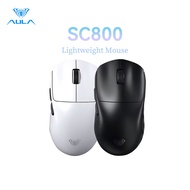 AULA SC800 Gaming Mouse Dual-mode Connect USB-C/2.4G Lightweight 37g PAW3395 250mAh Battery Wireless