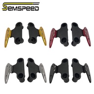 SEMSPEED Motorcycle Modified CNC Rearview Bracket Rear Side View Mirrors Adapter Fixed Stent Holder For Yamaha X-MAX XMAX 250 300 400 125 XMAX300 2017-2019 2020