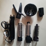 🈹️6合1多功能吹髮卷髮器美髮造型器 風筒梳 熱風梳 卷髮直髮器 |NOT Dyson