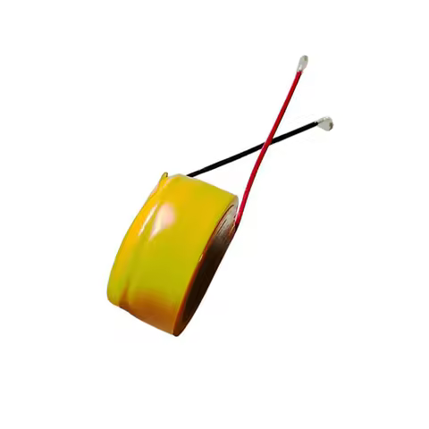 LIR1254 Lithium Battery With Line For Bluetooth Headset Mouse Welding Wire 3.7V 60mAh Rechargeable C