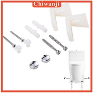 [Chiwanji] Angled Floor WC Toilet Bowl Bidet Toilet Seat Foot Fixing Screws Toilet Seat Hinge Hinges