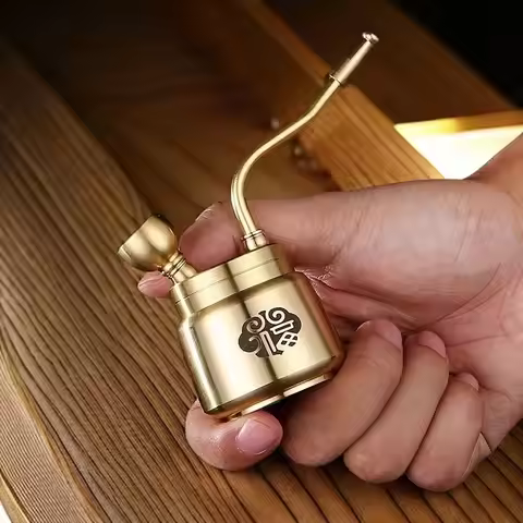 Brass Washable and Detachable Design Filter Smoking Tube, Suitable for Ordinary/medium/fine Smoke Sm