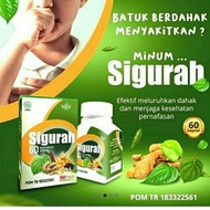 Sigurah Gurah Suara Gurah Kesehatan 60 kapsul ORIGINAL