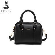 Foxer crossbody shoulder bags PU leather sling bag for women top handle handbag with adjustable shou