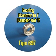 Bearing 697 diameter in 7 out 17 pillow 697 ball Bearing Fishing