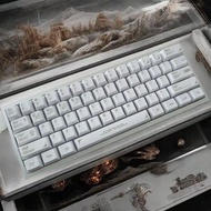 【Keycap Only】Ceramic Tactile Keycaps 115 Keys Cherry Profile For Cherry MX Switch Customized Mechani