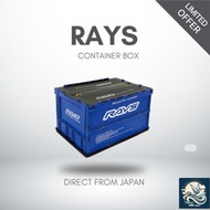 RAYS Container Box 50L Blue / 20L Green & Blue [Direct from Japan]