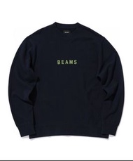 日本預訂 4色選 beams japan 拼色logo 長袖上衣