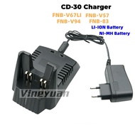 【Support-Cod】 Fnb-V67li Li-Ion Charger Vac-10 For Yaesu Vertex Vx-160 Vx-168 Vxa-210 Vx-150 Ft-60r C