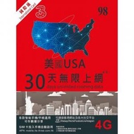 3香港 - 美國 30天(5GBFUP) 4G LTE 極速無限數據上網卡|DATA SIM - 最後啟用日期 31/12/2024