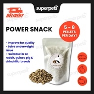 [24HR SHIP] CARINO PETS POWER SNACK 100G Rabbits Skin & Coat Supplement Angora Dwarf Rabbit Hair Fur