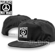 Classic Snapback Hat Make Peace Not War/Snapback Classic Casual Vintage Rope Hat/Men's Women's Hat P