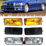 PMFC Car Front Bumper Fog Light Assembly FogLamp Car Accessories For BMW 3 Series E36 318 320 323 32