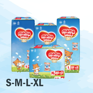 MAMAMIA Termurah Popok Bayi Celana Premium Size S 34 M 30 L 26 XL 22 Pcs - Soft Dry Pants Super Lemb