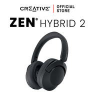 CREATIVE หูฟัง Zen Hybrid 2  หูฟังไร้สายในแบบ Over-ear พร้อมด้วย Hybrid ANC (สีดำ)