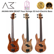 AKAMA MINI BEAST Electric Bass four strings 33inch electric bass mini bass AKAMA BASS