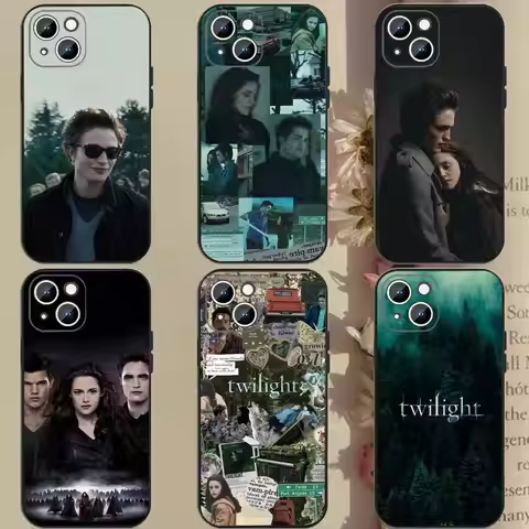 1pc T-Twilight Robert Pattinson Phone Case Silicone Soft For IPhone 17 Air 16 15 14 13 12 11 Plus Pr