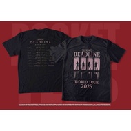 BLACKPINK DEADLINE WORLD TOUR 2025 TSHIRT 100% COTTON UNISEX