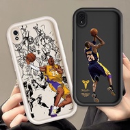 Casing For Redmi 9A/Redmi 9i Cartoon Silicone Girls Soft Phone Case TPU Number 24 Basketball NBA Ang