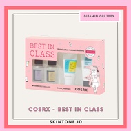 Cosrx BEST IN CLASS Mini Trial Kit Travel Size Favorites Contents 4pcs Size 20ml And 30ml Low pH Good Morning Gel Cleanser AHA BHA Clarifying Treatment Toner Advanced Snail 96 Mucin Power Essence Moisturizing Lotion Birch Galactomyces