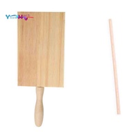 Italian Gnocchi Board Wood Kitchen Baking Tool Pasta Maker Professional