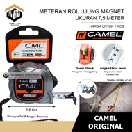 Meteran Camel Mini Ukuran 3 Meter 5 Meter dan 75 Meter Meteran Tukang 3 Meter Measuring Tape Meteran