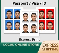 Gambar Passport/Passport Photo/ID Photo/Visa Photo Print/ (Fujifilm Photo Paper)