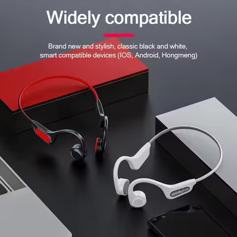 Choice Lenovo X3 Pro TWS Bluetooth Wireless Bone Conduction Earphone Driving Cycling Earbuds Music S