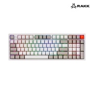 ♞,♘Rakk Ilis Mechanical Keyboard | 96 Keys | PBT Keycaps | Type-C USB | 1 Year Replacement Warranty