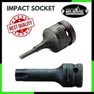 1/2'' MR MARK Impact Star Bit Socket Impact Hexagon Bit Socket Hex Impact Socket Long Dr. Impact E-s