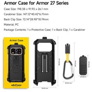 For Ulefone Armor 27 / 27 Pro / 27T / 27T Pro Ulefone Back Clip Phone Case with Carabiner