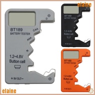 ELAINE Digital Battery Tester, ABS Housing Digital Display Digital Battery Checker, Universal Compat