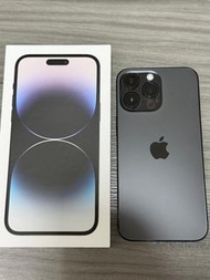Apple i Phone 14 Pro Max 256GB  太空黑 原裝盒 i Phone