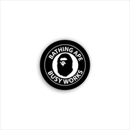BAPE distro brand stickers, waterproof material