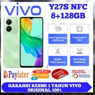 Hp vivo y27S Ram 8+128 GB  NFC, snapdragon 680 garansi resmi vivo 1 tahun (imei terdaftar)