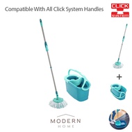 LEIFHEIT Clean Twist Ergo Disc &amp; Bucket Set / Click System / Cleaning Spin Mop / Floor Wiper / Floor Cleaner With Bucket