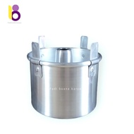 Straight chiffon cake pan 16 18 20 22 press height 12cm thick aluminum