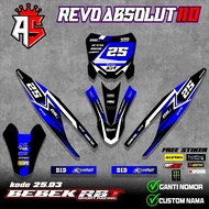 Semi Decal Full Body Sticker for Rbt Revo Absolute 110, Rbt Vega, Modified Supermoto YZ, CRF, KLX - 