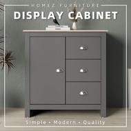 3FT Grayson/Blanco Series Display Cabinet with Drawers Furniture - G7719