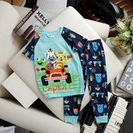 Pyjamas Gyms Cotton Size TAG 4y -16y fit 2y-12y Animal Cute