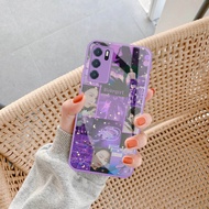 Softcase Kaca Lilac OPPO A16 [MP02] K-pop - Casing HP OPPO A16 - kesing HP OPPO A16 - Case HP OPPO A