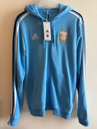 全新 Adidas 2024-25 阿根廷 Argentina DNA full Zip Hoodie Jacket 外套 世界盃冠軍 三星