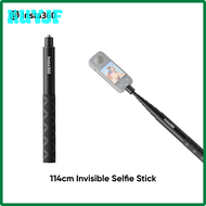 KUYJF Insta360 114cm Invisible Selfie Stick สําหรับ x3 / one rs / go 2 / one x2 / one r อุปกรณ์เสริมกล้องแอคชั่น HETZF